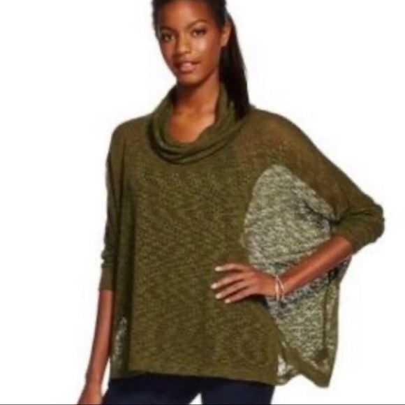 ⭐️Knox Rose Dolman Pullover Cowl Neck Poncho - Picture 1 of 7